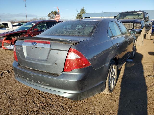 3FAHP0JA7CR332002 - 2012 FORD FUSION SEL GRAY photo 4