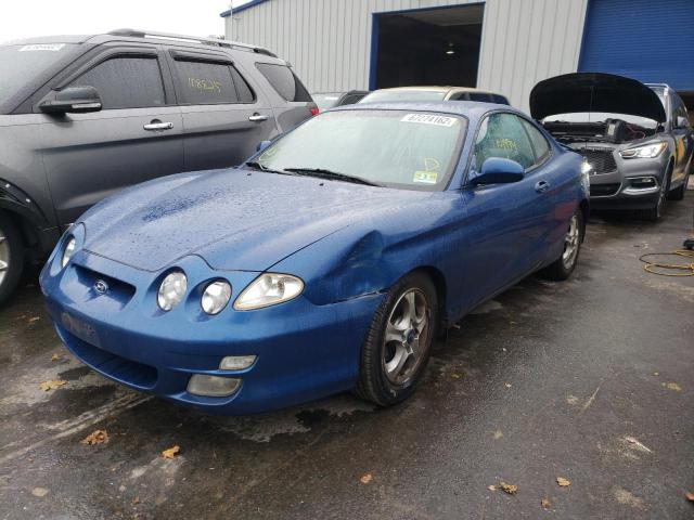 KMHJG35F41U238907 - 2001 HYUNDAI TIBURON BLUE photo 1