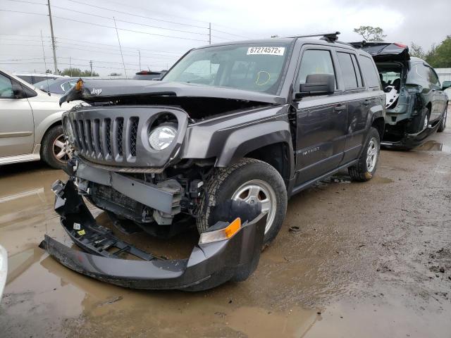 1C4NJPBBXGD800432 - 2016 JEEP PATRIOT GRAY photo 1