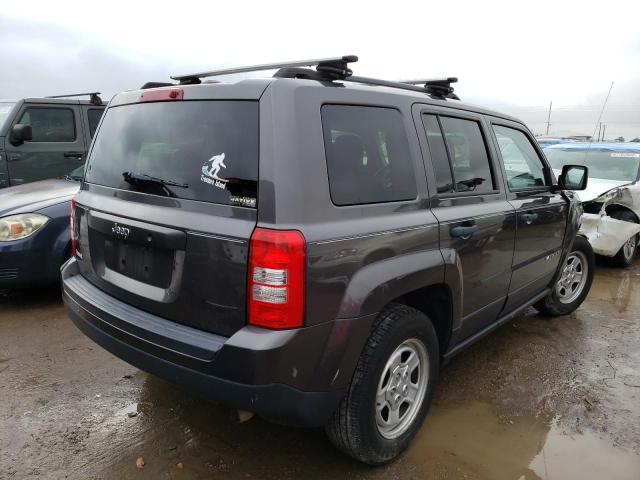 1C4NJPBBXGD800432 - 2016 JEEP PATRIOT GRAY photo 3