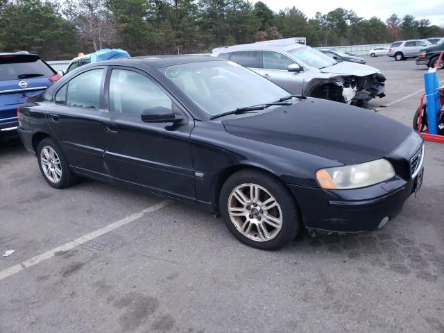 YV1RH592262503814 - 2006 VOLVO S60 BLACK photo 4