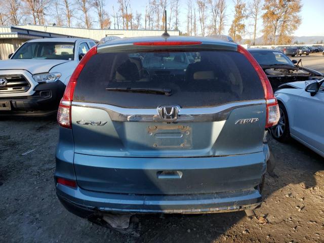 2HKRM4H78GH681705 - 2016 HONDA CR-V EXL TEAL photo 6