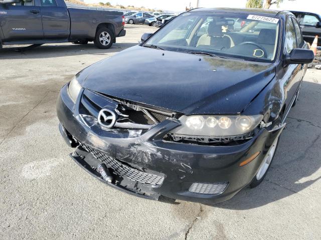 1YVHP80C875M48730 - 2007 MAZDA 6 I BLACK photo 9