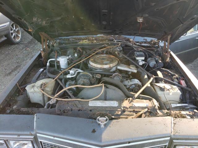 1G6DW51Y2J9705674 - 1988 CADILLAC BROUGHAM GRAY photo 11