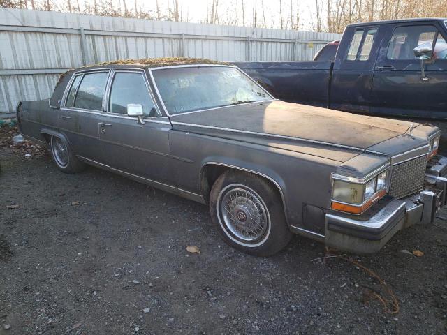 1G6DW51Y2J9705674 - 1988 CADILLAC BROUGHAM GRAY photo 4