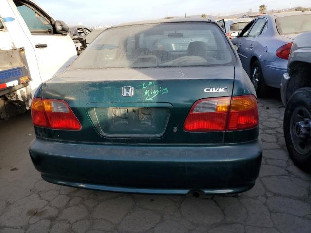 2HGEJ6613XH512090 - 1999 HONDA CIVIC BASE GREEN photo 6