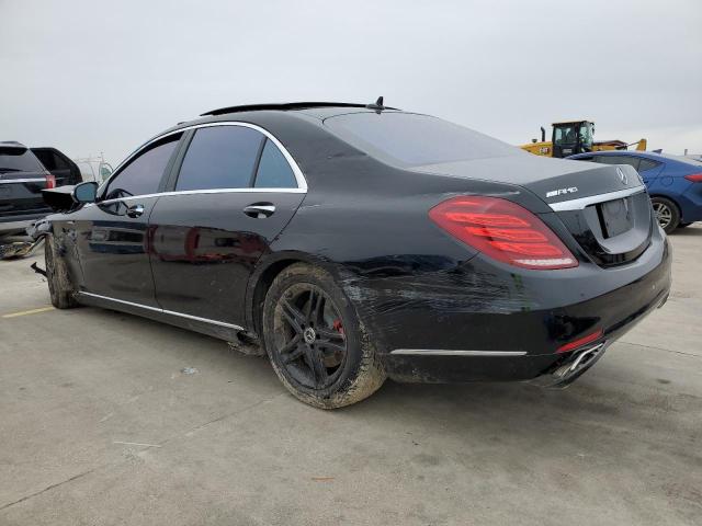 WDDUG8FBXGA273011 - 2016 MERCEDES-BENZ S550 4MATI BLACK photo 2