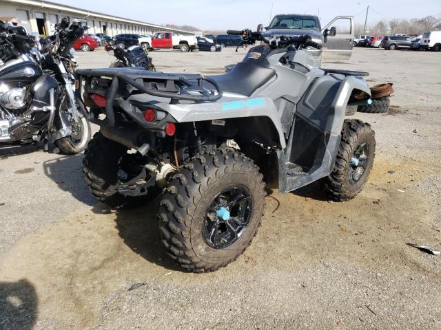 3JBLGAR49NJ004982 - 2022 CAN-AM OUTLANDER GRAY photo 4