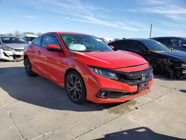 2HGFC4B86KH306275 - 2019 HONDA CIVIC SPOR أحمر صورة 4