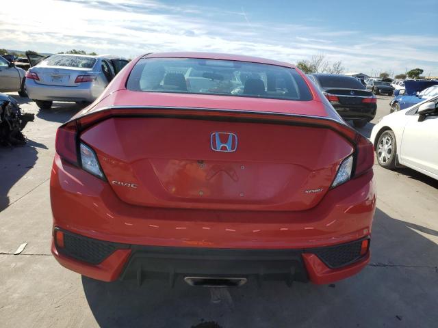 2HGFC4B86KH306275 - 2019 HONDA CIVIC SPOR أحمر صورة 6