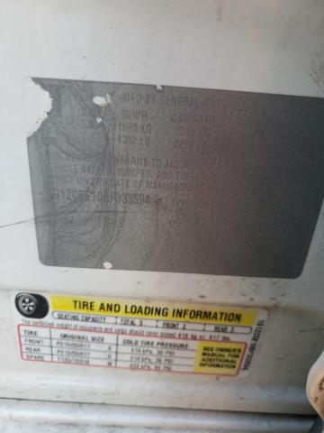 1G1ZC5E10BF333594 - 2011 CHEVROLET MALIBU 1LT თეთრი ფოტო 10