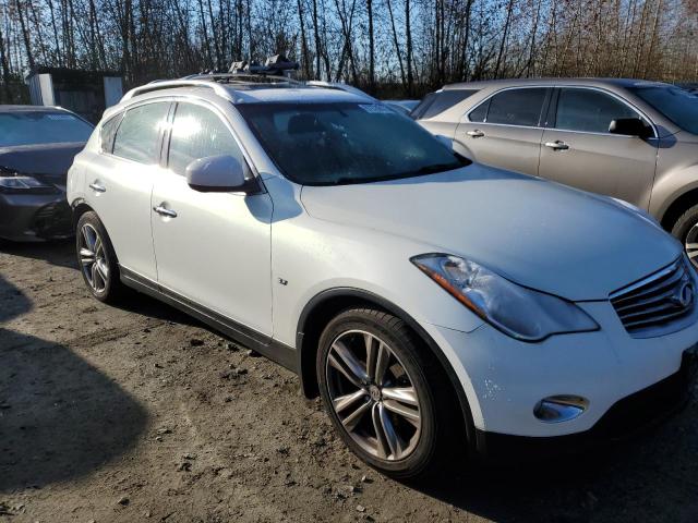 JN1BJ0HR0EM192516 - 2014 INFINITI QX50 WHITE photo 4