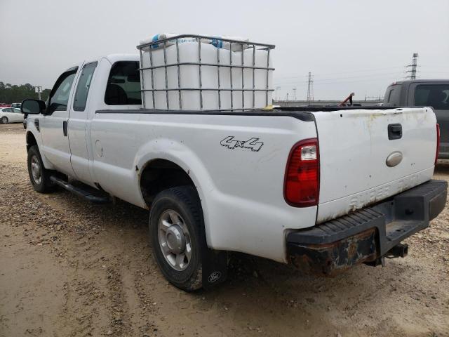 1FTSX21R78ED57705 - 2008 FORD F250 SUPER WHITE photo 2