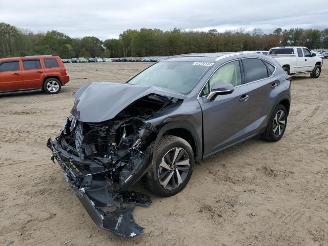 JTJGARBZ9M2179836 - 2021 LEXUS NX 300 BAS GRAY photo 2