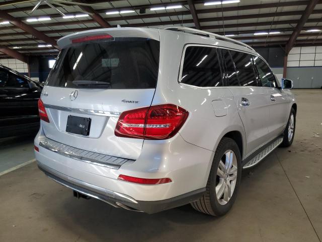 4JGDF6EE6HA850241 - 2017 MERCEDES-BENZ GLS 450 4M SILVER photo 4