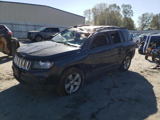 1C4NJDEB6ED822581 - 2014 JEEP COMPASS LA BLUE photo 1