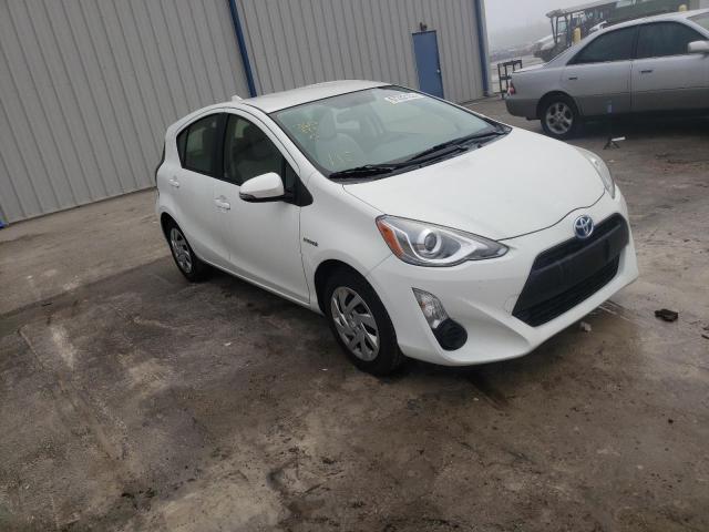 JTDKDTB3XF1112622 - 2015 TOYOTA PRIUS C WHITE photo 1