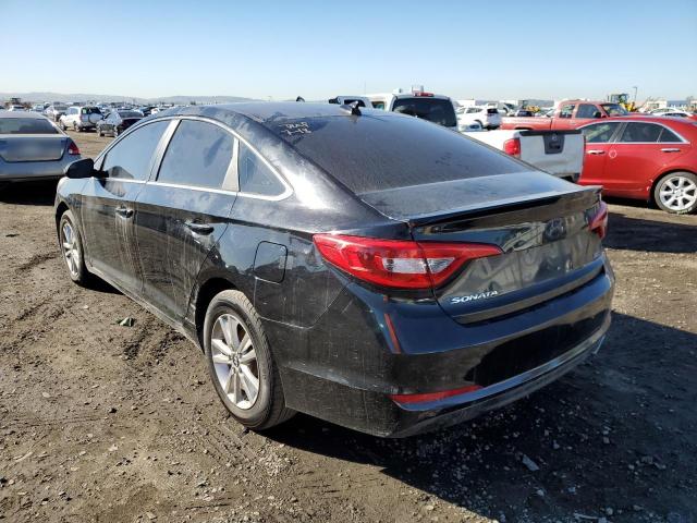 5NPE24AA4HH528086 - 2017 HYUNDAI SONATA ECO BLACK photo 3