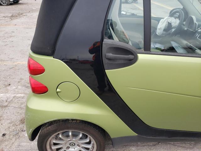 WMEEK3BA3BK425955 - 2011 SMART FORTWO PAS GREEN photo 10