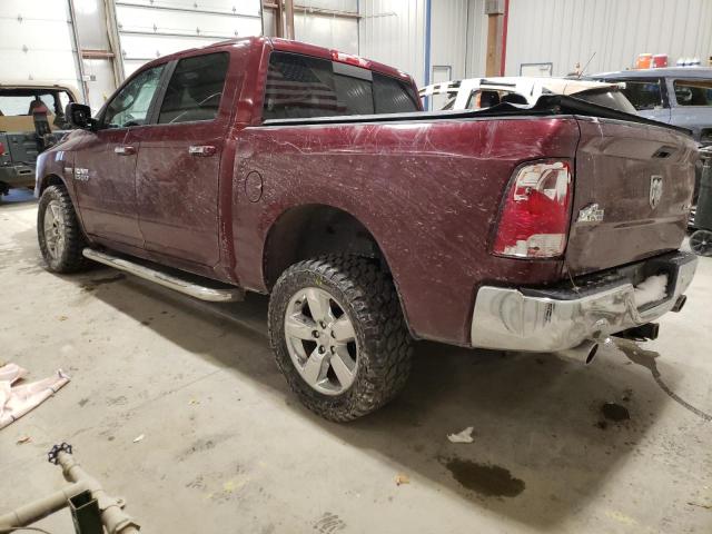 3C6RR7LTXGG389223 - 2016 RAM 1500 SLT MAROON photo 2