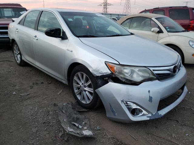 4T1BD1FK8CU005404 - 2012 TOYOTA CAMRY HYBR SILVER photo 4