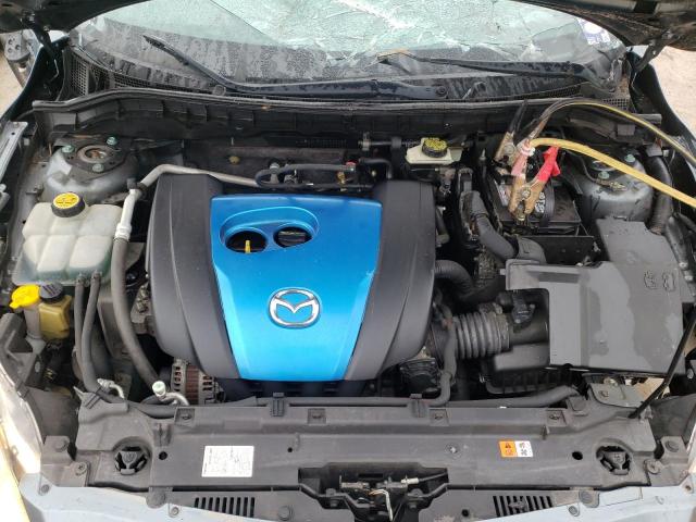 JM1BL1V7XC1700067 - 2012 MAZDA 3 I TEAL photo 11