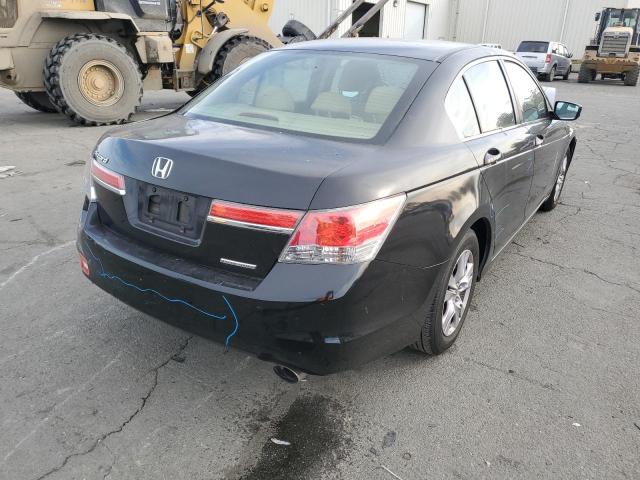 1HGCP2F65CA208312 - 2012 HONDA ACCORD SE BLACK photo 4