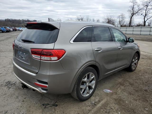 5XYPKDA56JG419315 - 2018 KIA SORENTO SX SILVER photo 3