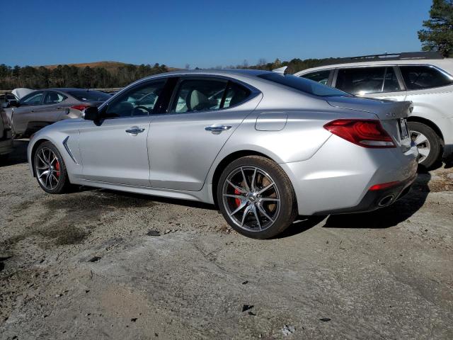 KMTG34LE3KU****** - 2019 GENESIS G70 PRESTI SILVER photo 2