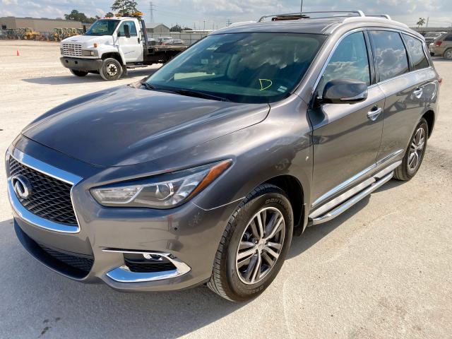 5N1DL0MNXKC513803 - 2019 INFINITI QX60 LUXE GRAY photo 2