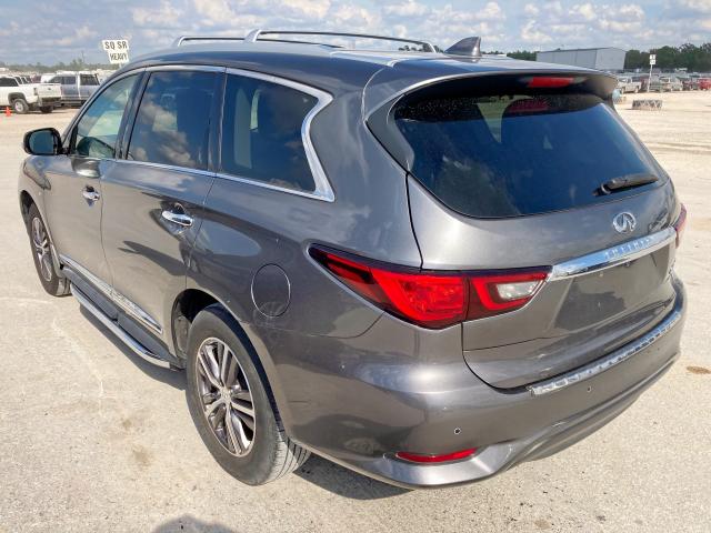 5N1DL0MNXKC513803 - 2019 INFINITI QX60 LUXE GRAY photo 3