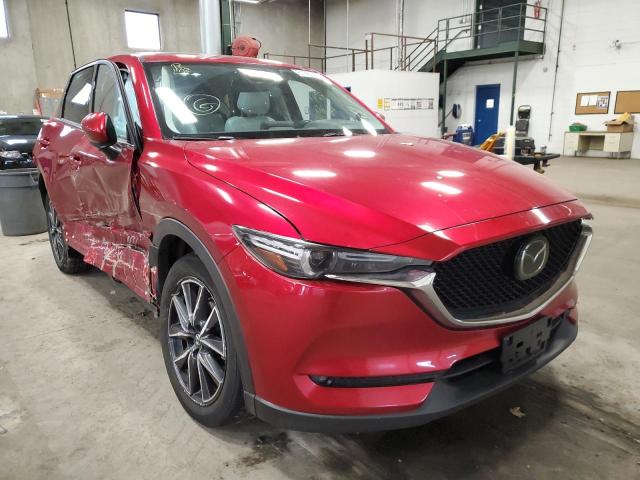 JM3KFBDLXH0141510 - 2017 MAZDA CX-5 GRAND RED photo 1