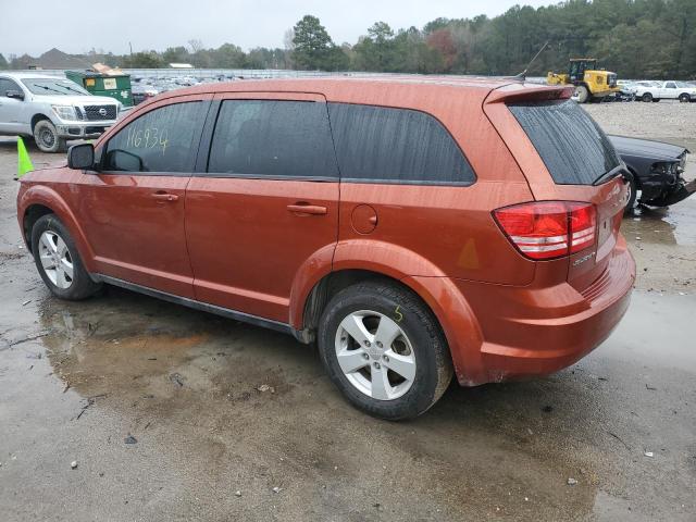 3C4PDCAB5DT529845 - 2013 DODGE JOURNEY ORANGE photo 2