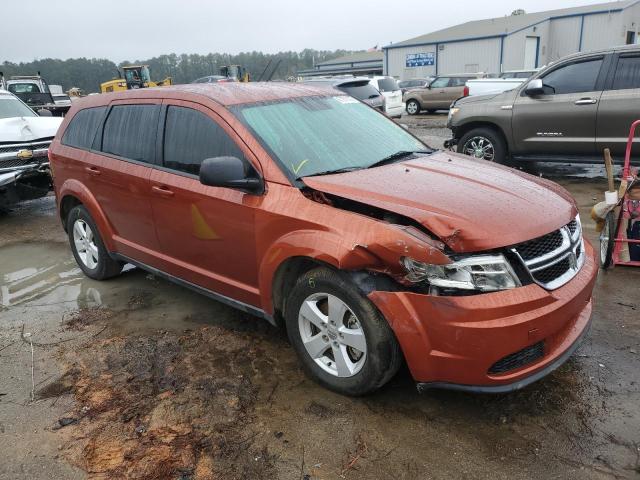 3C4PDCAB5DT529845 - 2013 DODGE JOURNEY ORANGE photo 4