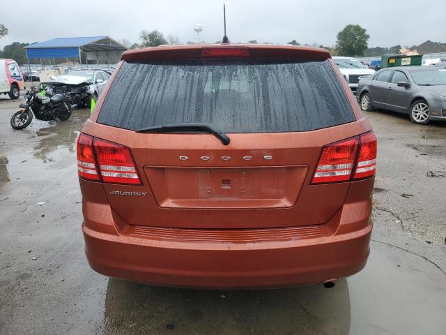 3C4PDCAB5DT529845 - 2013 DODGE JOURNEY ORANGE photo 6