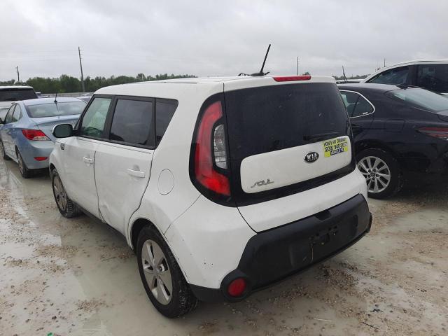 KNDJN2A25G7378611 - 2016 KIA SOUL WHITE photo 3