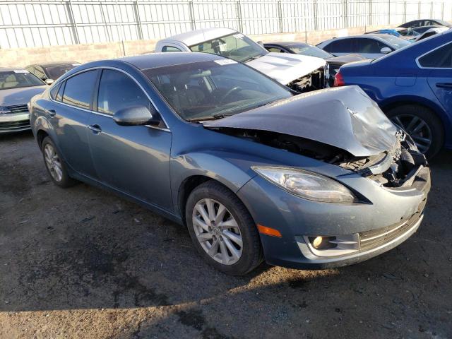 1YVHZ8DH7C5M32173 - 2012 MAZDA 6 I BLUE photo 4