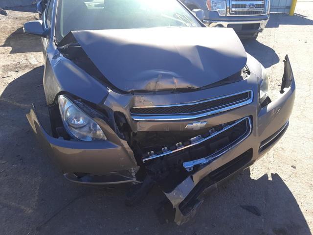 1G1ZC5E04CF105736 - 2012 CHEVROLET MALIBU 1LT გრაფიტი ფოტო 9