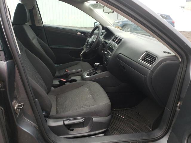 3VW2K7AJ0DM207815 - 2013 VOLKSWAGEN JETTA BASE 灰色 照片 5