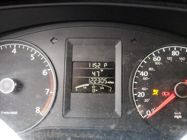 3VW2K7AJ0DM207815 - 2013 VOLKSWAGEN JETTA BASE 灰色 照片 8