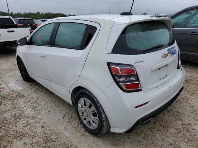 1G1JG6SHXH4159658 - 2017 CHEVROLET SONIC WHITE photo 3