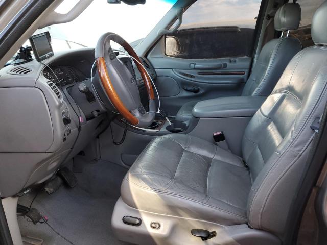 5LMFU28R62LJ08260 - 2002 LINCOLN NAVIGATOR CHARCOAL photo 7