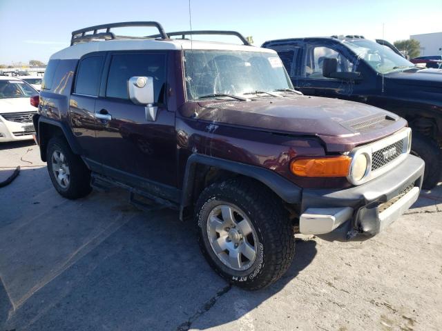 JTEBU11F570013208 - 2007 TOYOTA FJ CRUISER MAROON photo 4