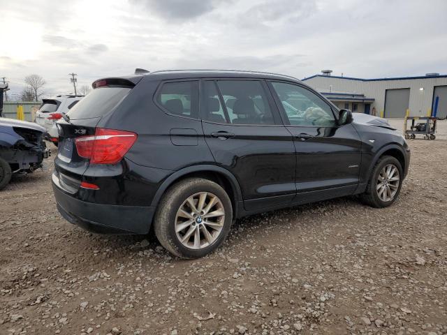 5UXWX9C56E0D36021 - 2014 BMW X3 BLACK photo 3