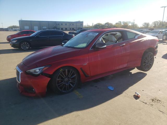 JN1FV7EK5HM610529 - 2017 INFINITI Q60 RED SP RED photo 1