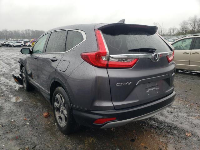 2HKRW2H85KH630758 - 2019 HONDA CR-V EXL GRAY photo 3