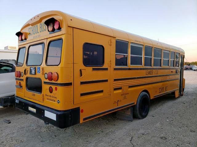 1BAKCCBA4HF335160 - 2017 BLUE BIRD SCHOOL BUS YELLOW photo 4