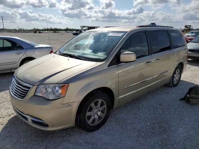 2A4RR5DG0BR631397 - 2011 CHRYSLER TOWN & COU GOLD photo 1