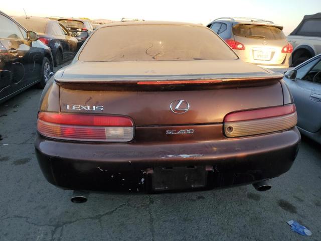 JT8UZ30C2S0043467 - 1995 LEXUS SC 400 BROWN photo 6