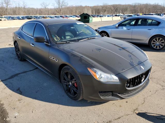 ZAM56PPA9E1072839 - 2014 MASERATI QUATTROPOR BLACK photo 4